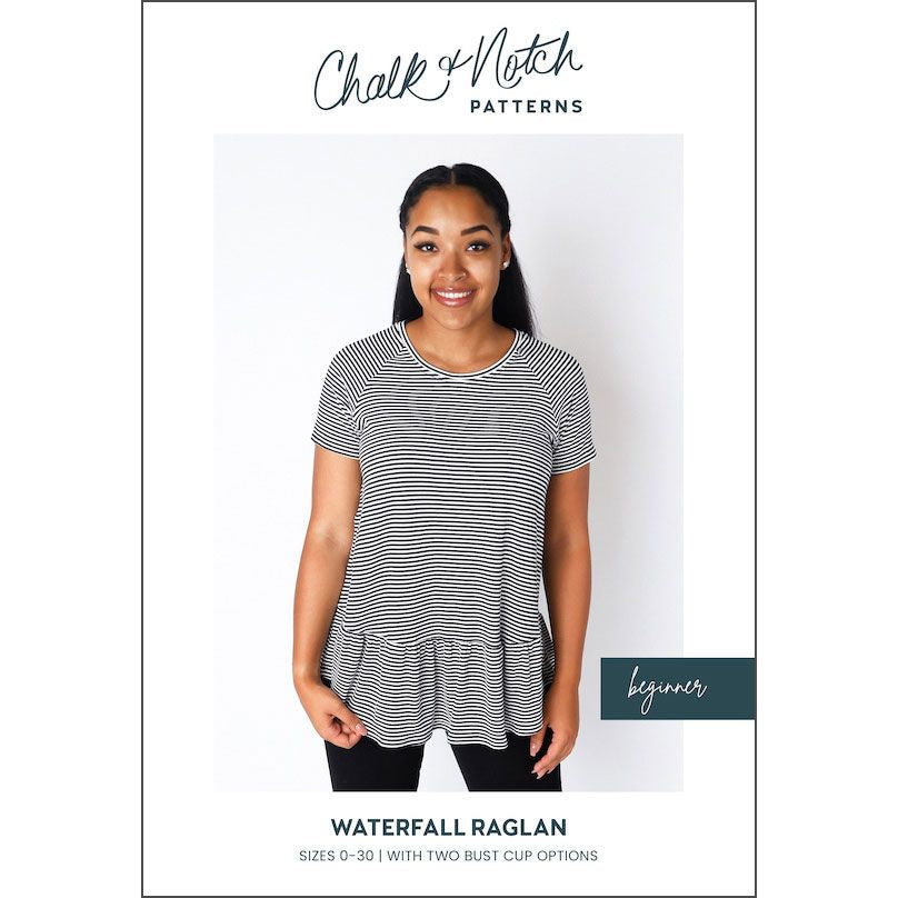 Waterfall Raglan Top And Dress By Chalk And Notch