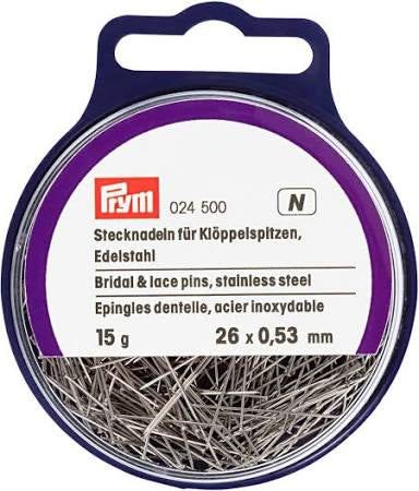 Prym 024500 Bridal And Lace Pins