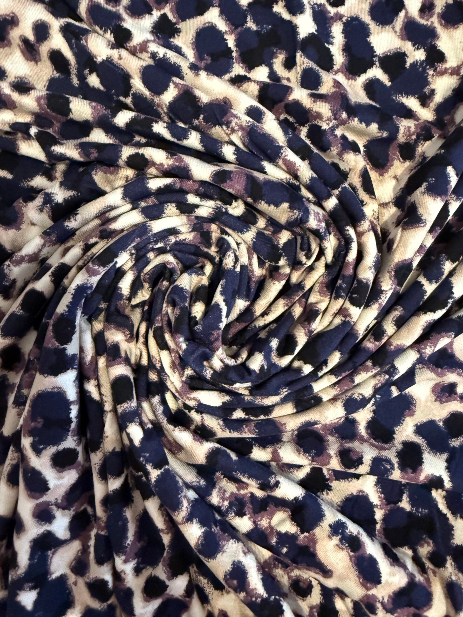 Violet Viscose Jersey Knit 80cm Remnant