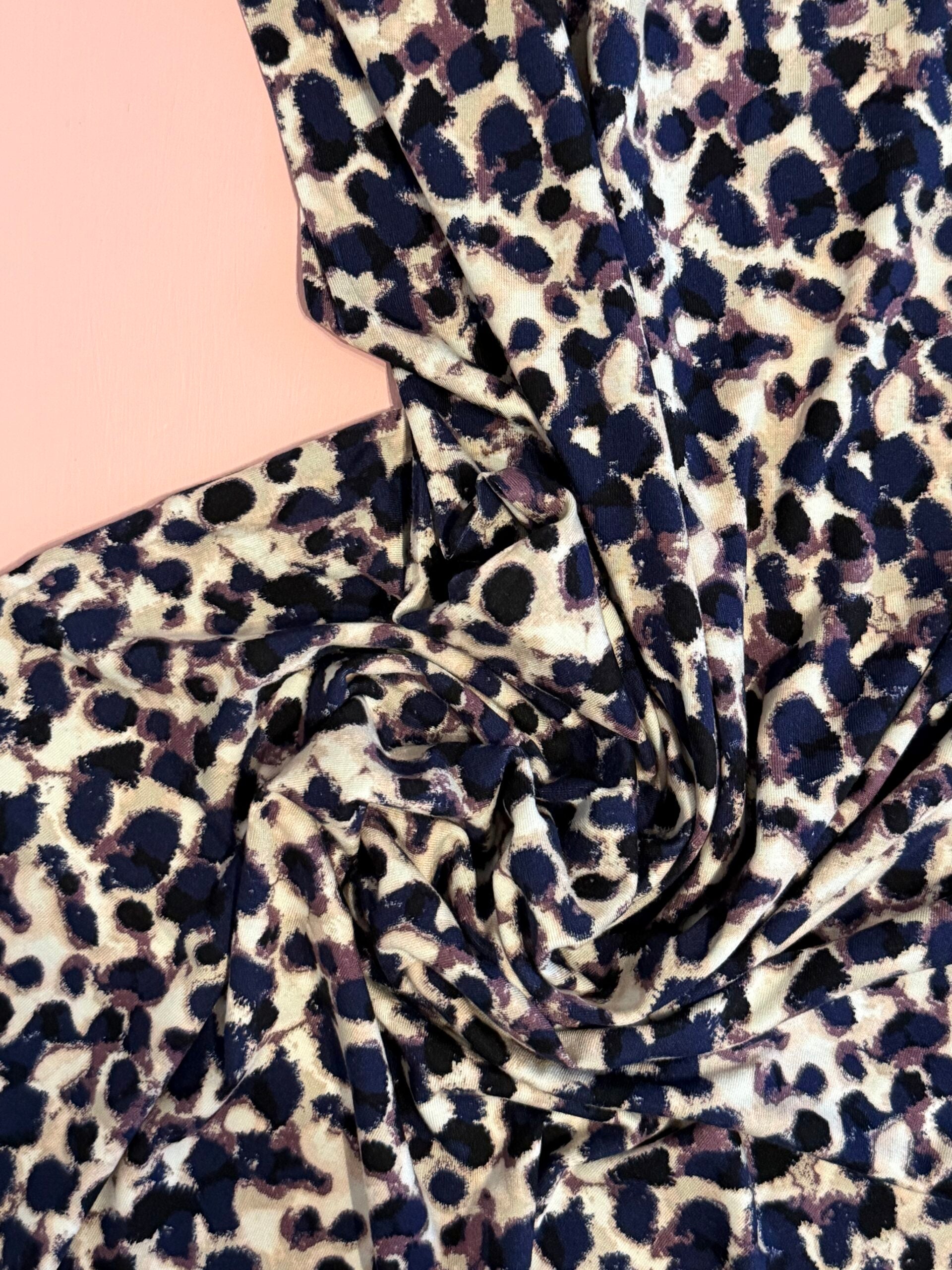 Violet Viscose Jersey Knit 80cm Remnant