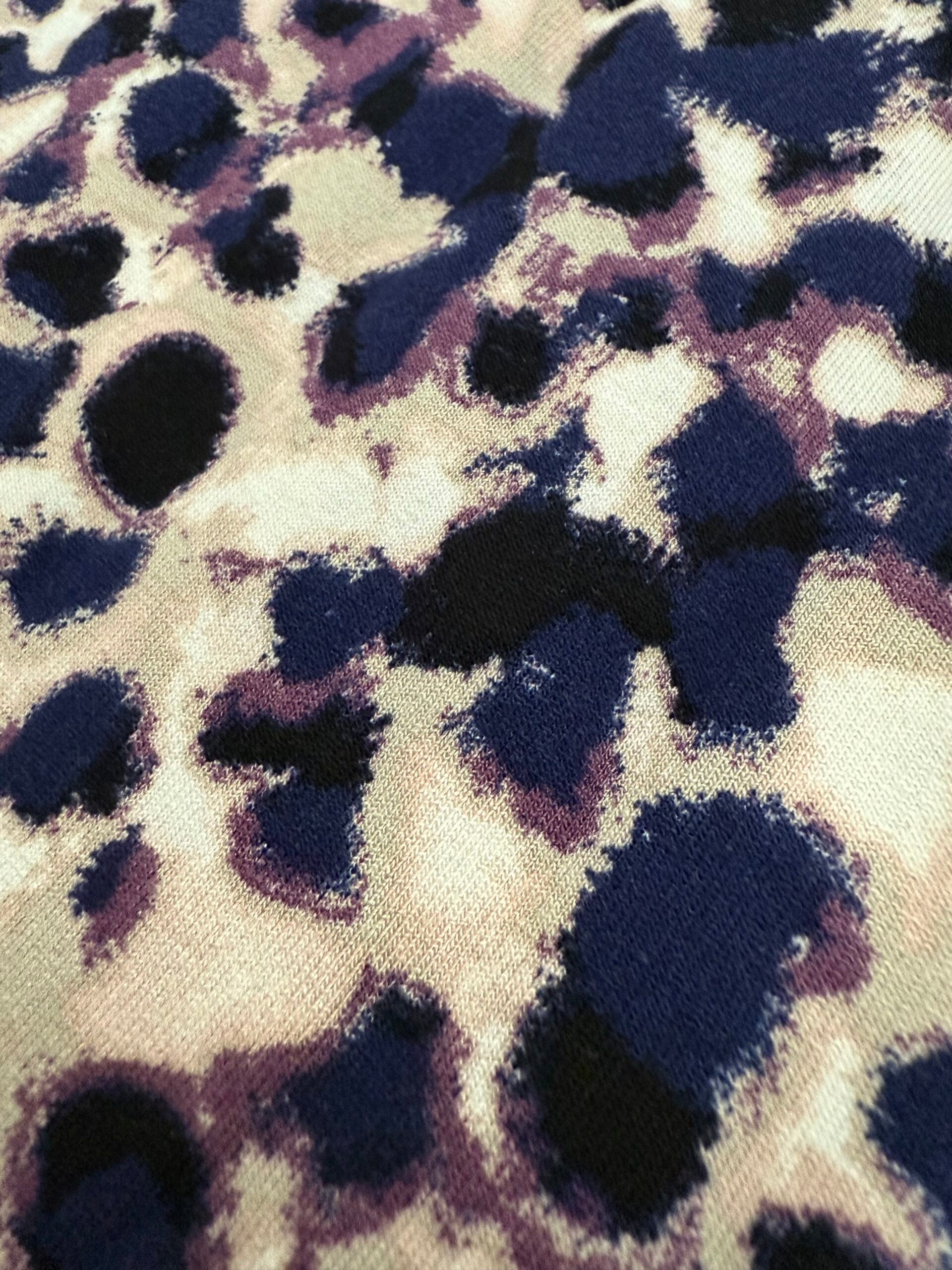 Violet Viscose Jersey Knit 80cm Remnant