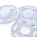 Prym 347159 Round, Plastic Snap Fasteners 10mm
