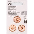Prym 341801 Rose Gold Snap Fasteners 21mm