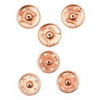 Prym 341801 Rose Gold Snap Fasteners 21mm