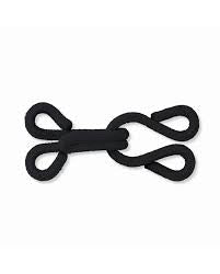 Prym 261453 Black Fur Hooks And Eyes