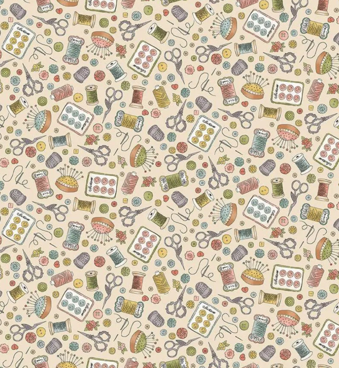 Atelier - Notions Cream 132Q By Makower UK