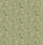 Atelier -Buttons Green 134G By Makower UK