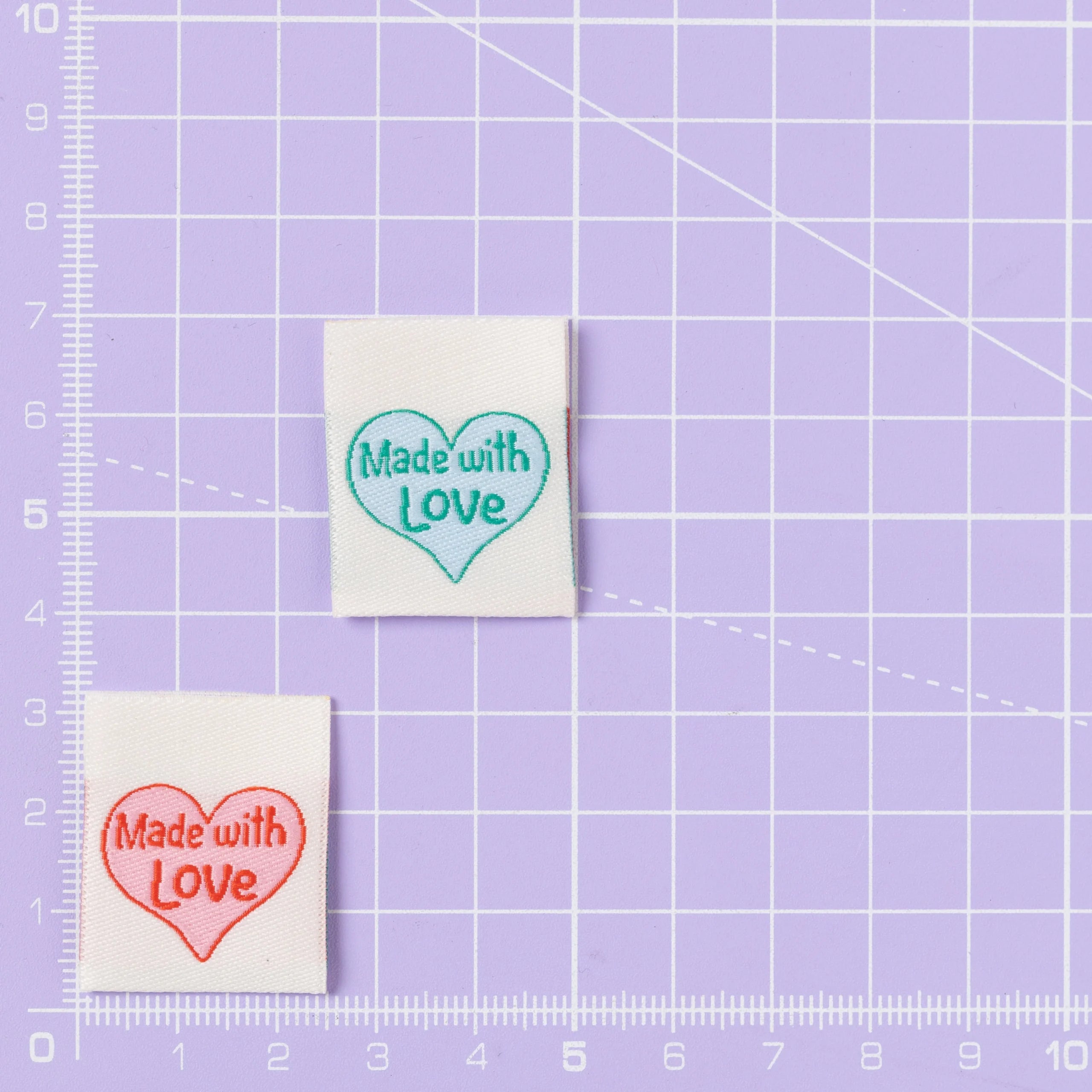 Made With Love Woven Labels By Little Rosy Cheeks