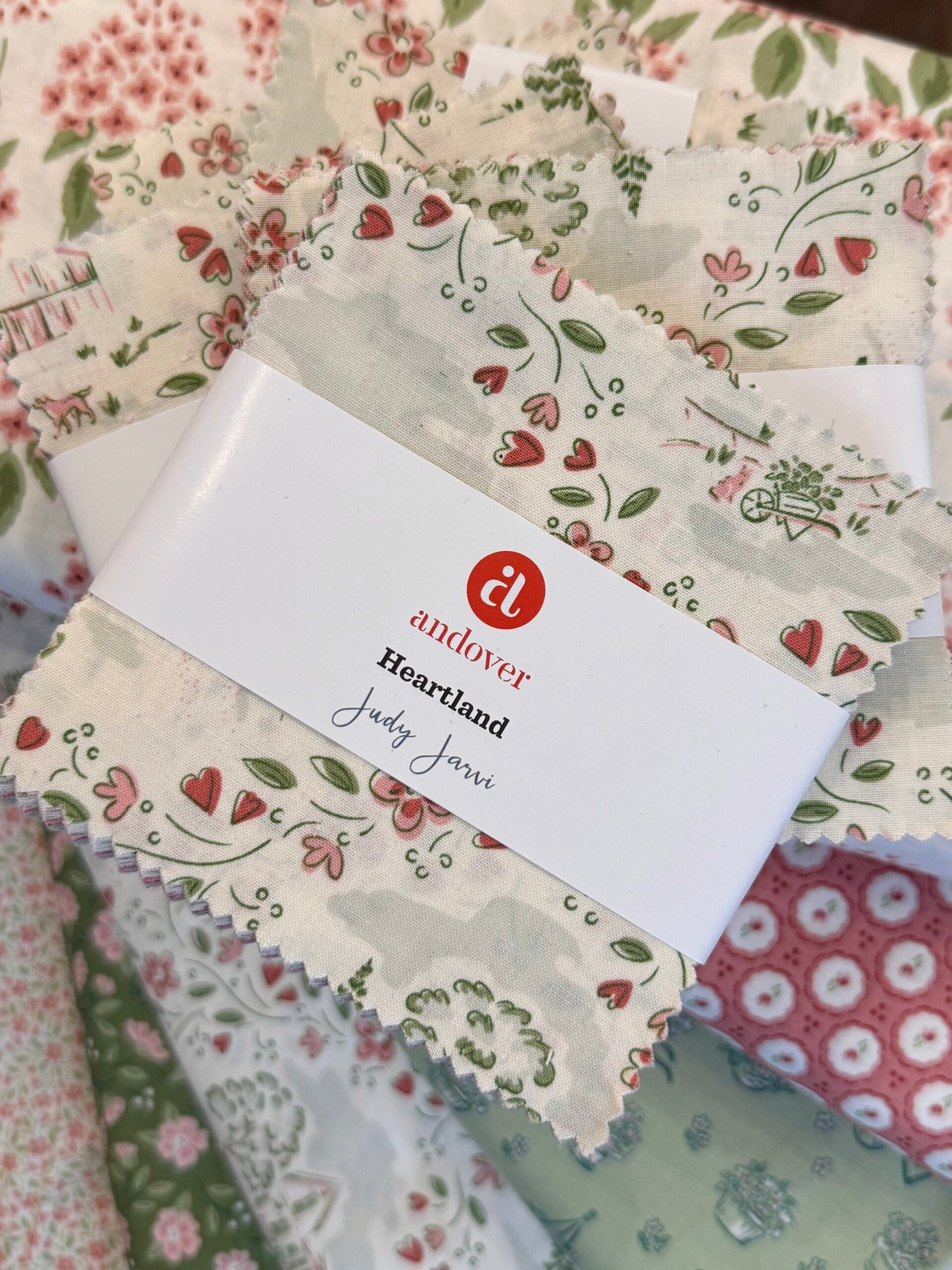 Heartland By Judy Jarvi For Andover Fabrics - 42 x 5 inch Charm Park