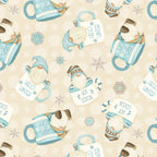 I Love Sn'Gnomies HGF9640 - Cotton Flannel by Shelly Comiskey for Henry Glass and Co