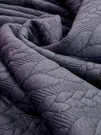 Navy Blue Cable Knit