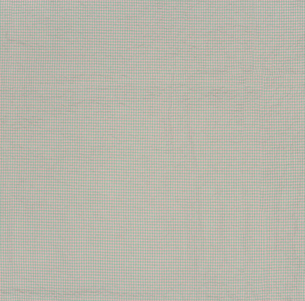 Gingham Seersucker - Green