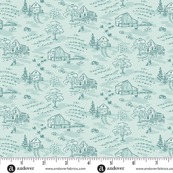 Heartland By Judy Jarvi For Andover Fabrics - 42 x 5 inch Charm Park