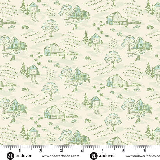 Heartland By Judy Jarvi For Andover Fabrics - 42 x 5 inch Charm Park