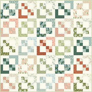 Hearts And Flowers Azalea 1587E - Heartland By Judy Jarvi For Andover Fabrics