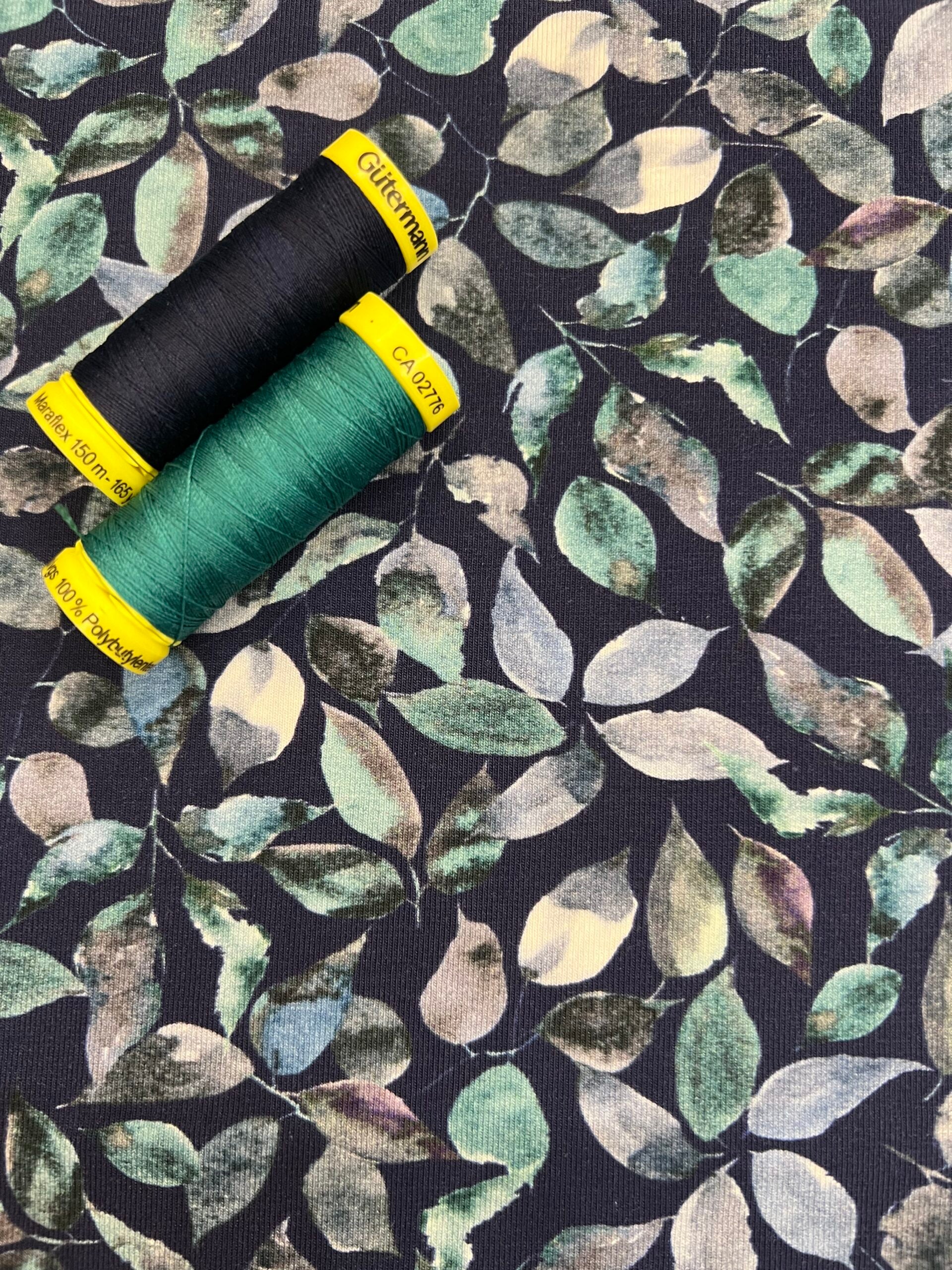 Little Leaves Cotton Jersey