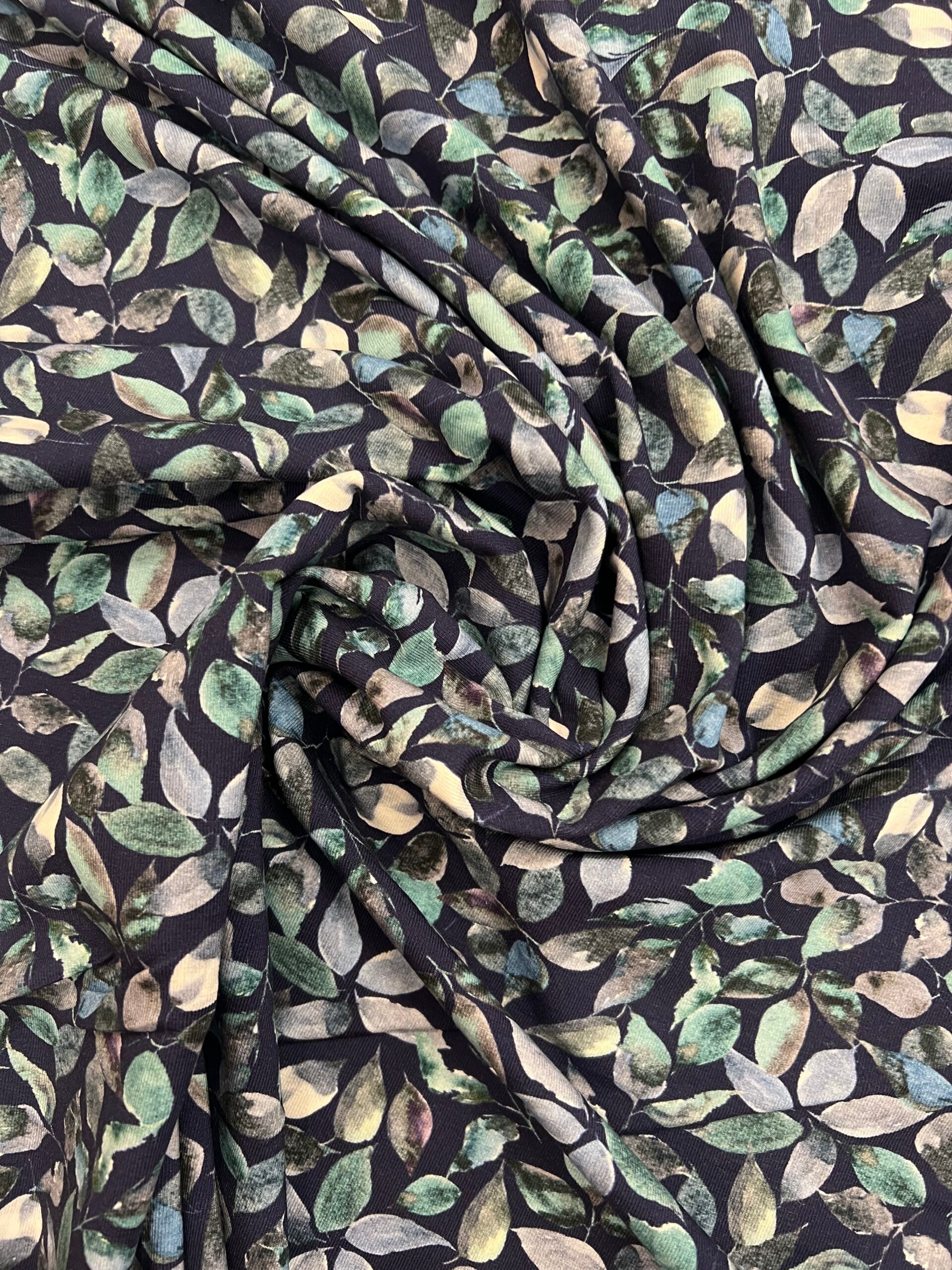 Little Leaves Cotton Jersey