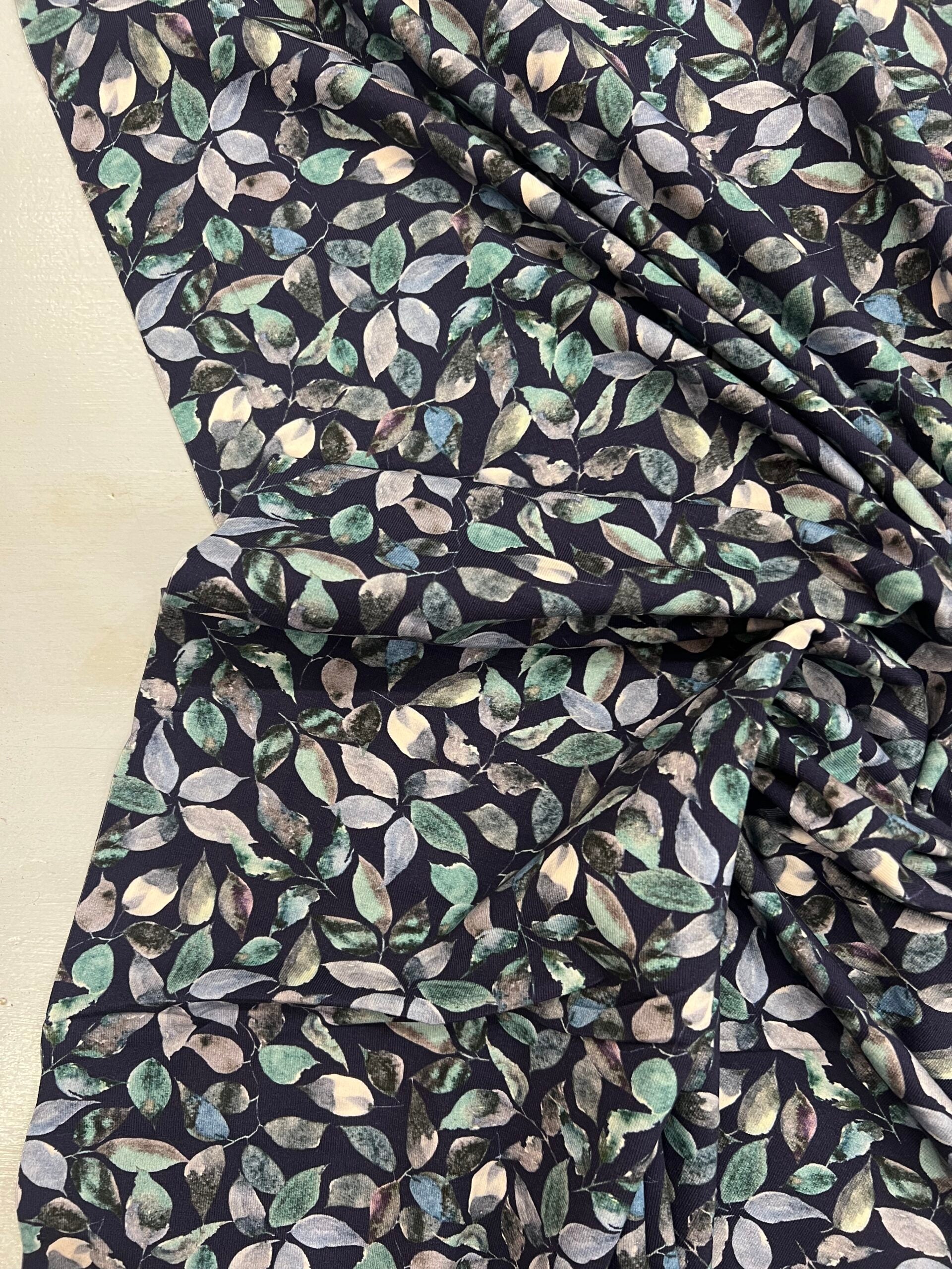 Little Leaves Cotton Jersey