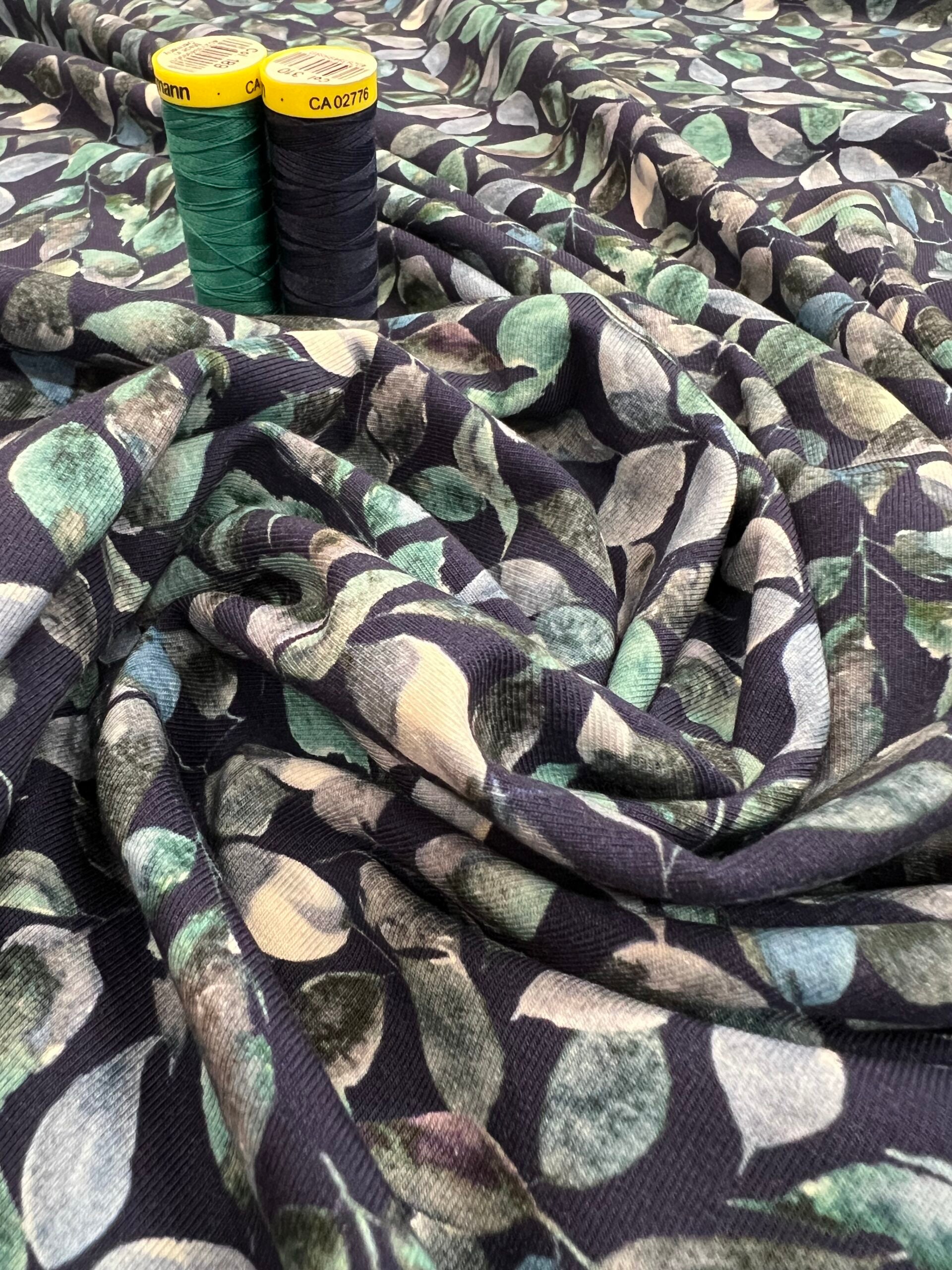 Little Leaves Cotton Jersey