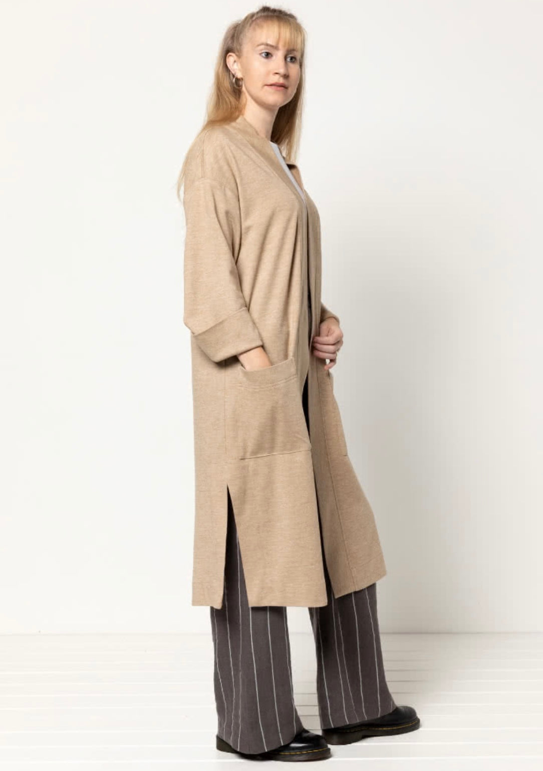 Style Arc Sigrid Knit Coat