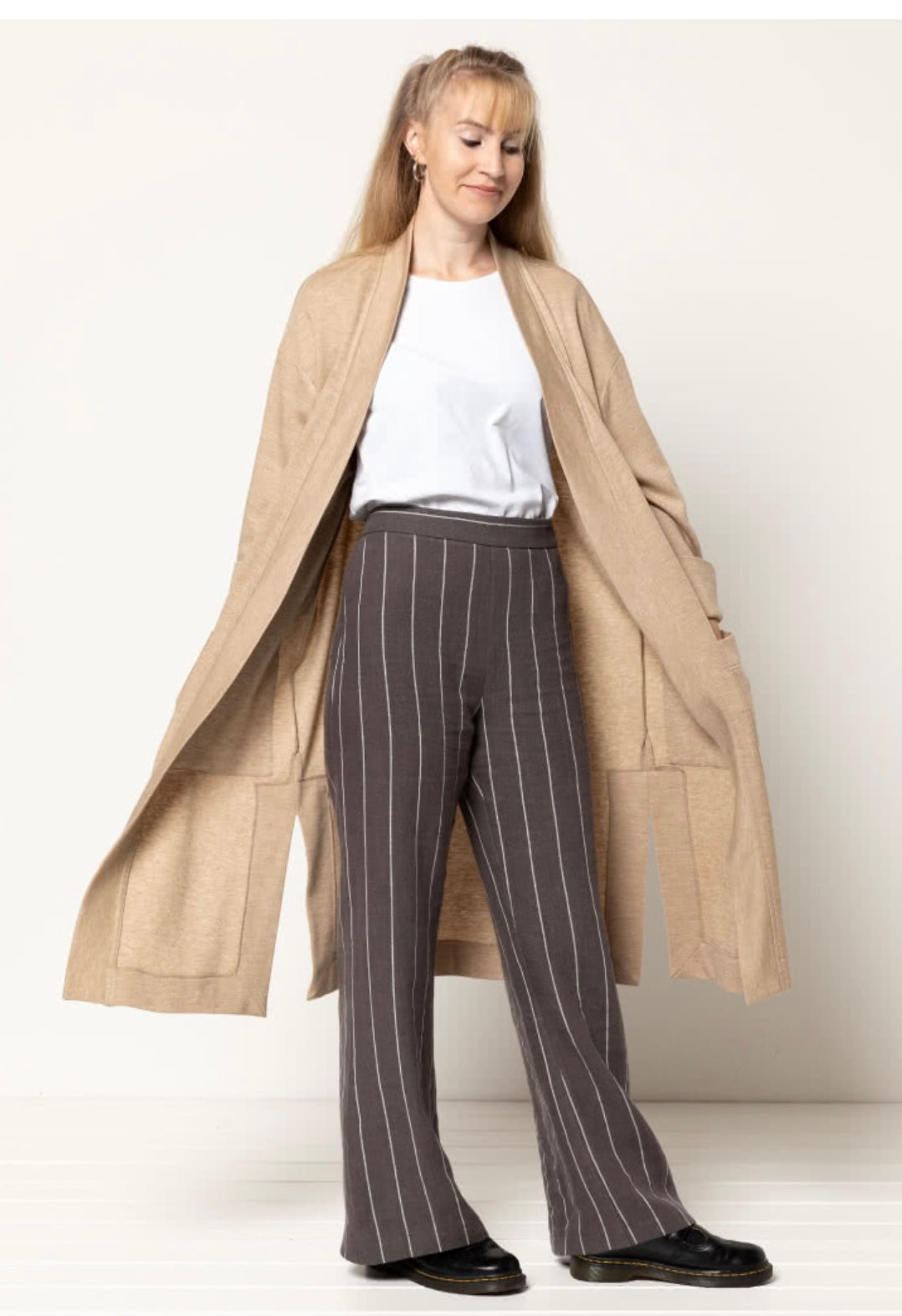 Style Arc Sigrid Knit Coat