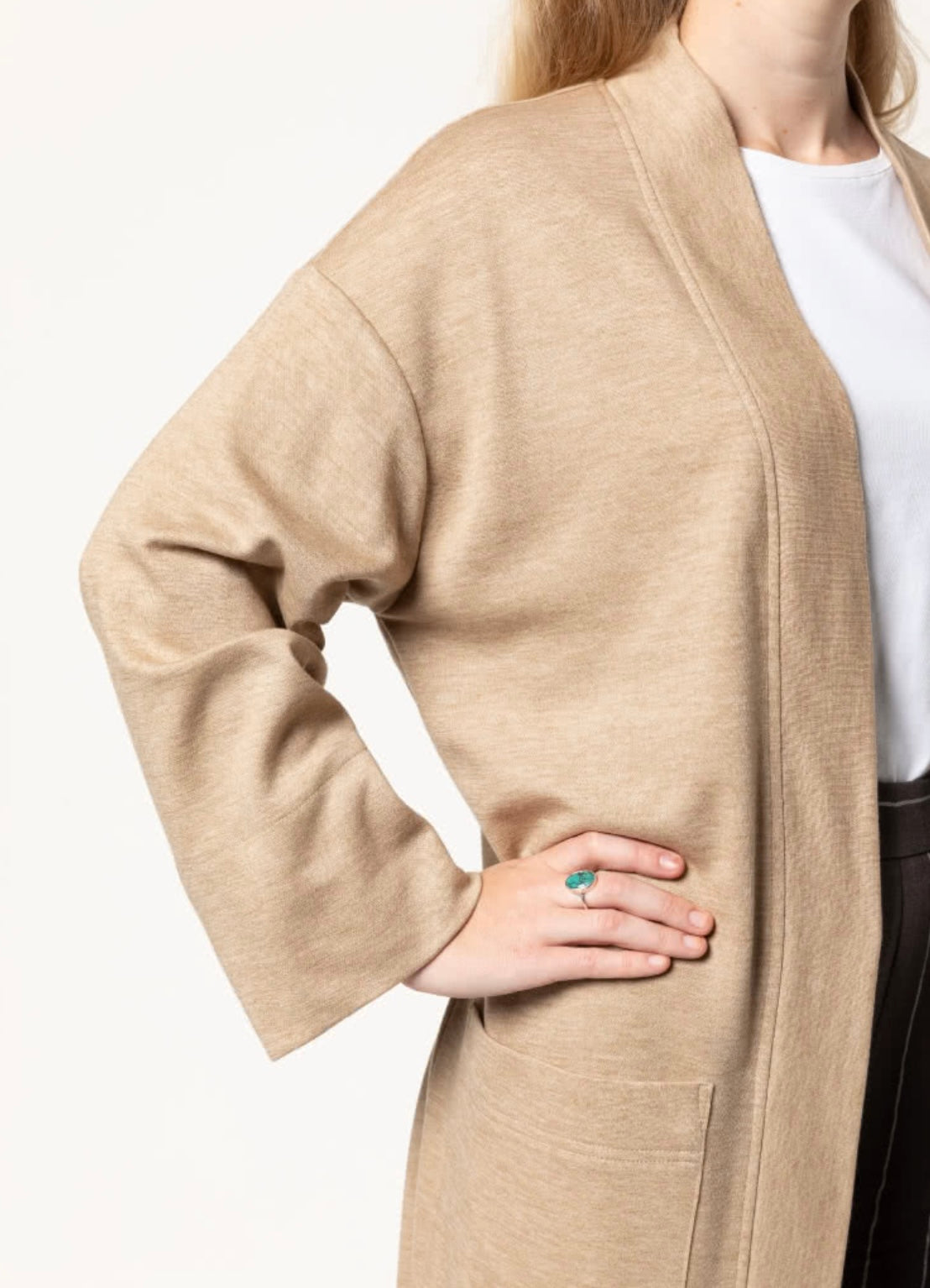 Style Arc Sigrid Knit Coat