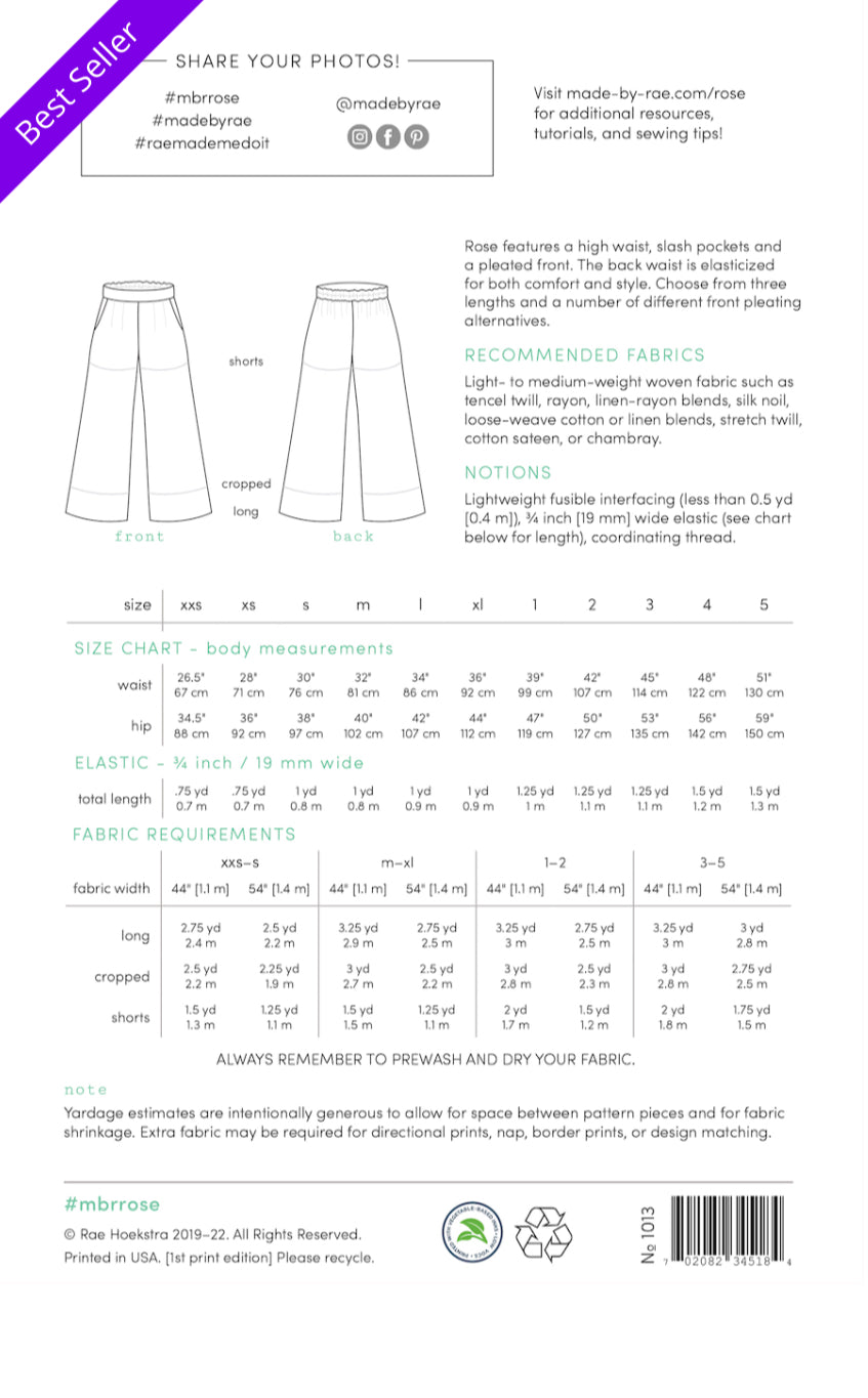 Sew A Pair Of Trousers Workshop