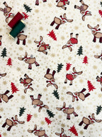 Reindeer Christmas Cotton