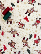 Reindeer Christmas Cotton