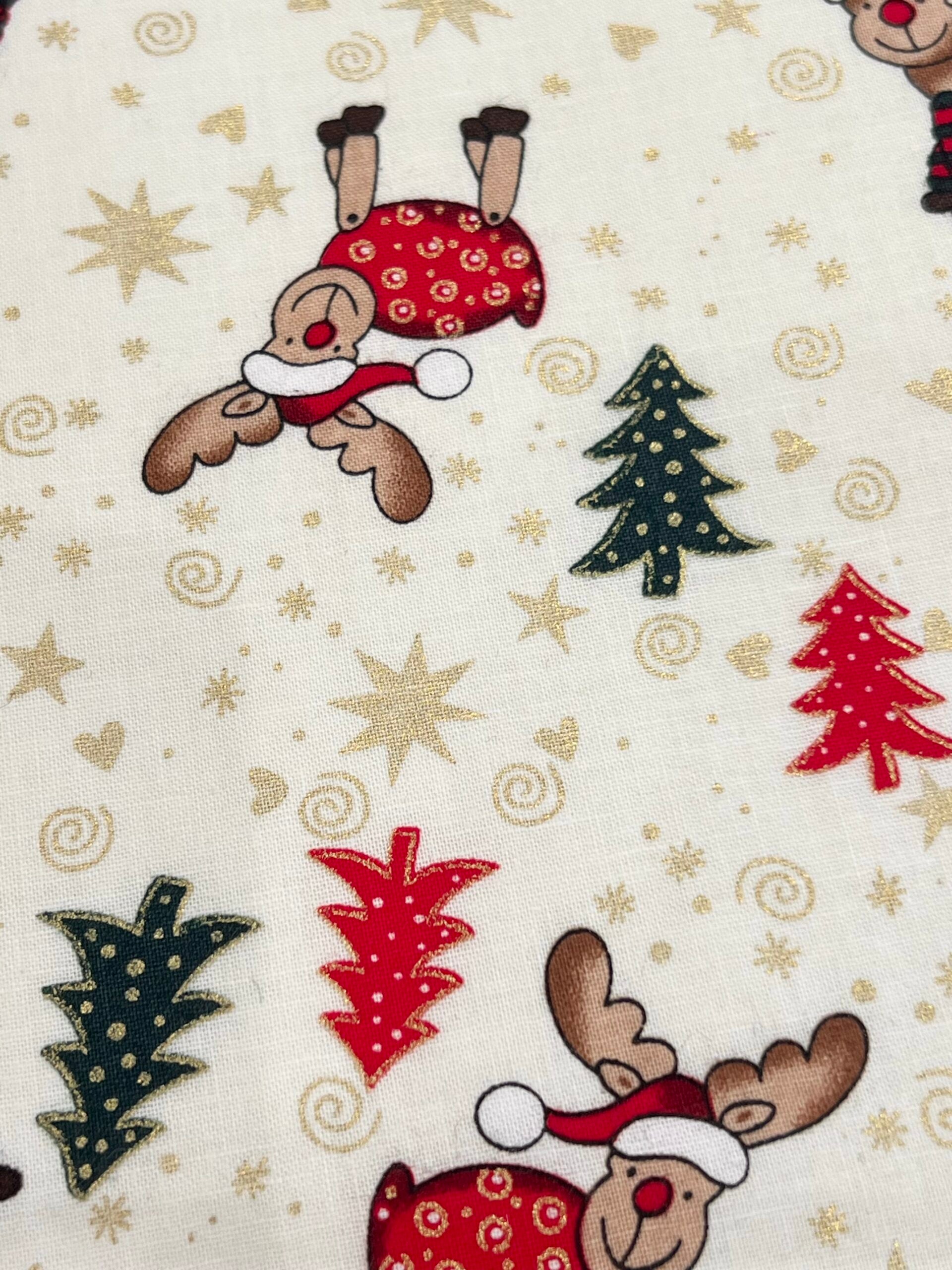 Reindeer Christmas Cotton