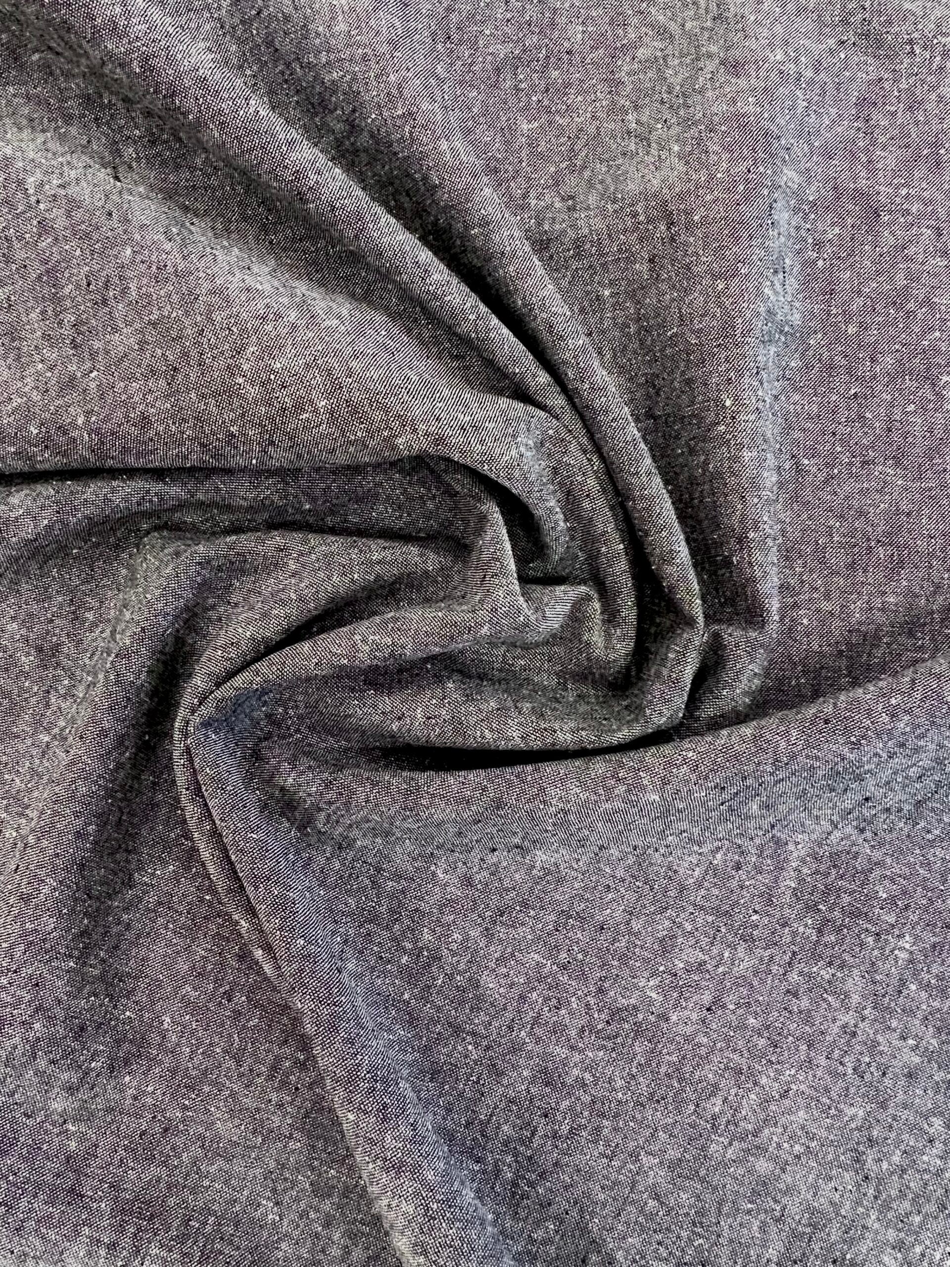 Robert Kaufman Essex Yarn Dyed Charcoal