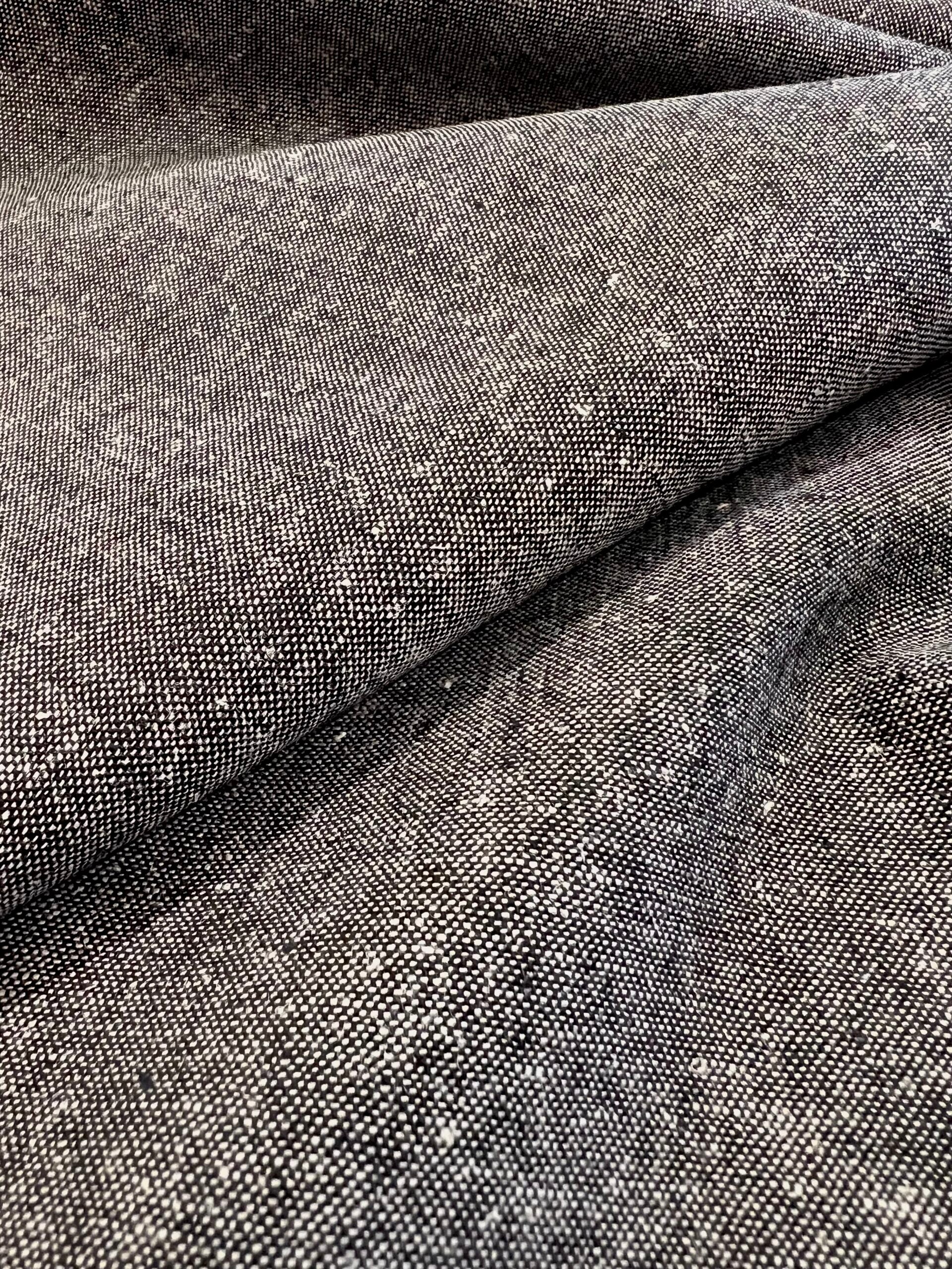 Robert Kaufman Essex Yarn Dyed Charcoal