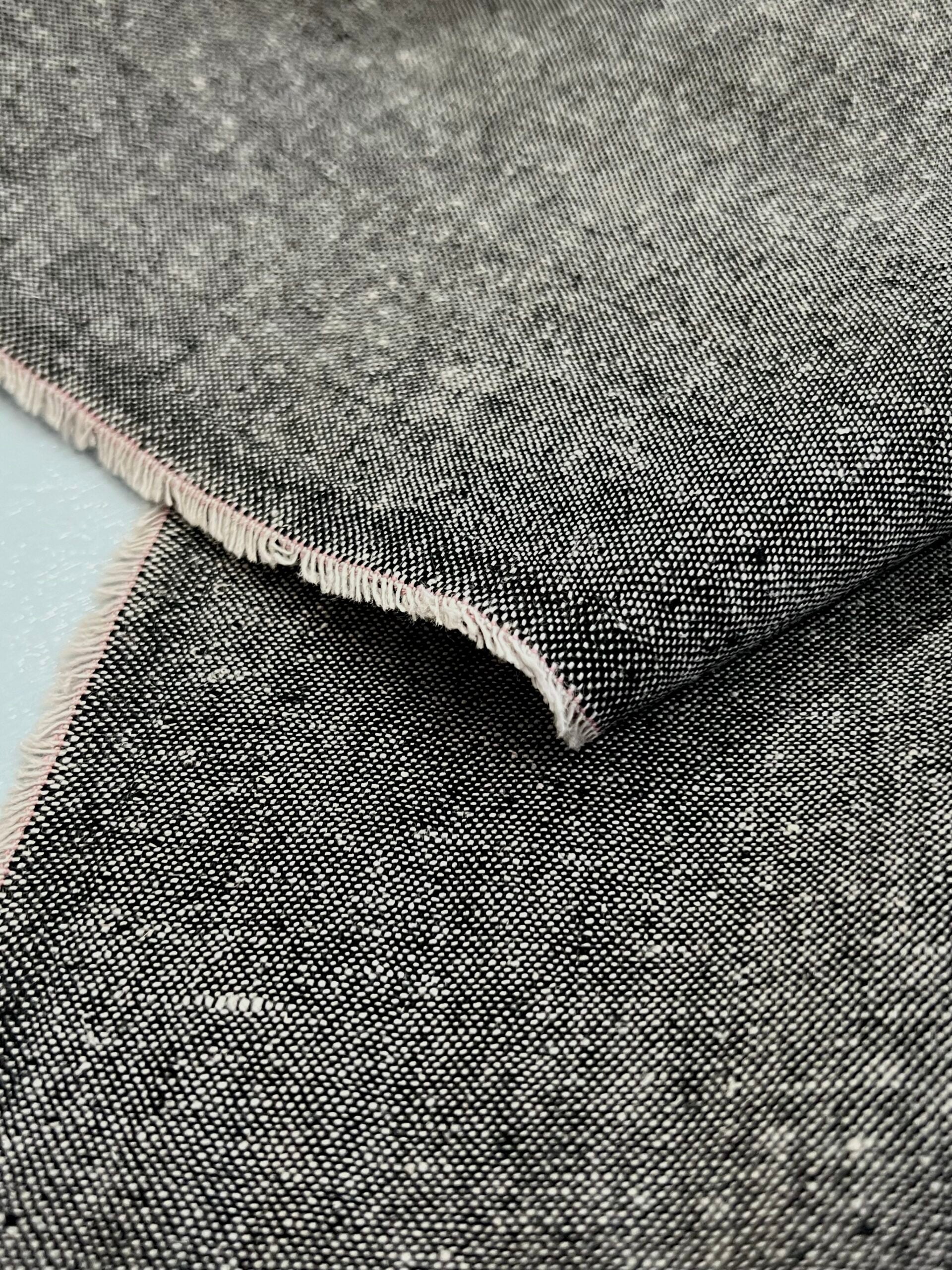 Robert Kaufman Essex Yarn Dyed Charcoal