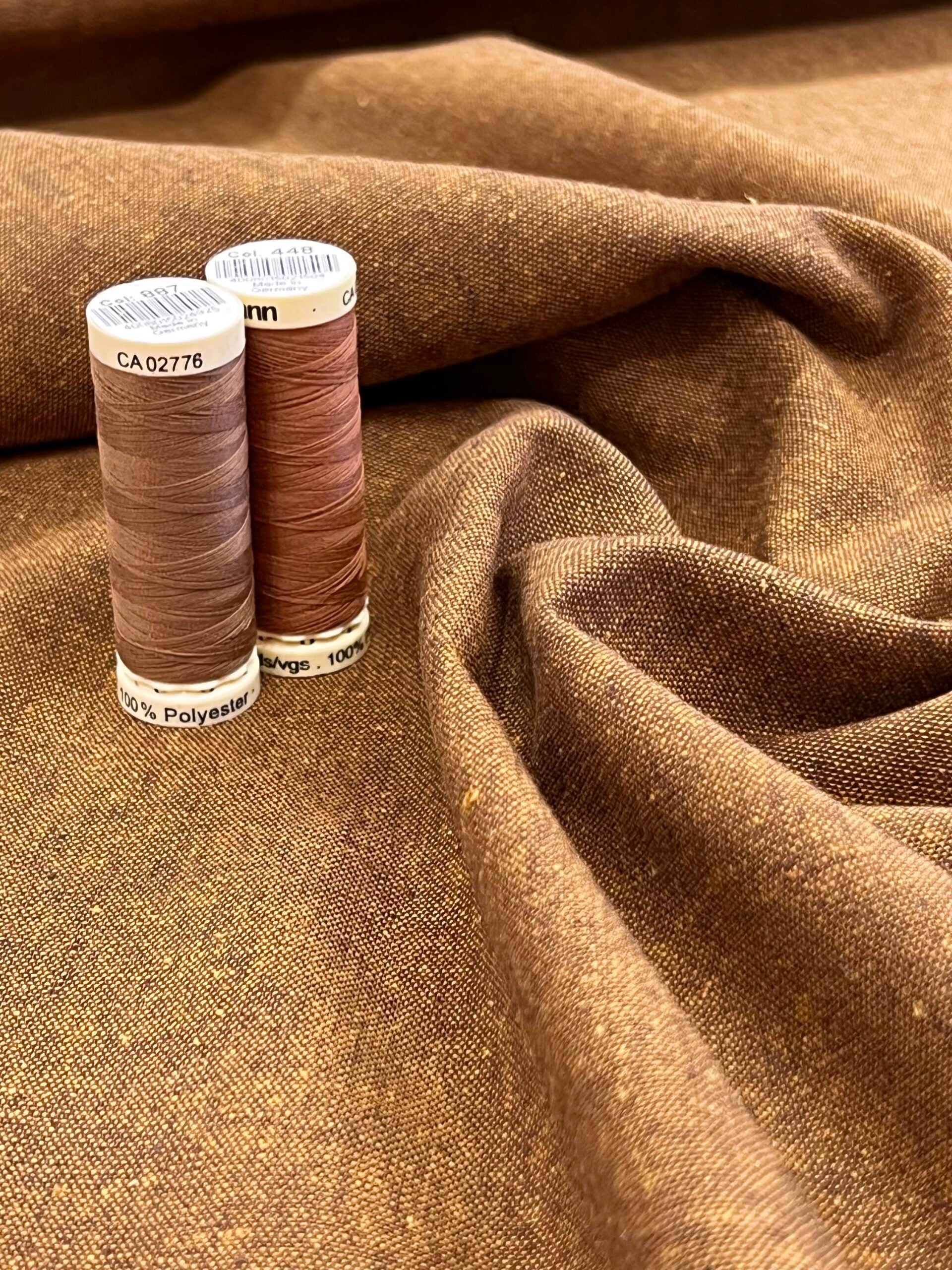 Robert Kaufman Essex Yarn Dyed Spice