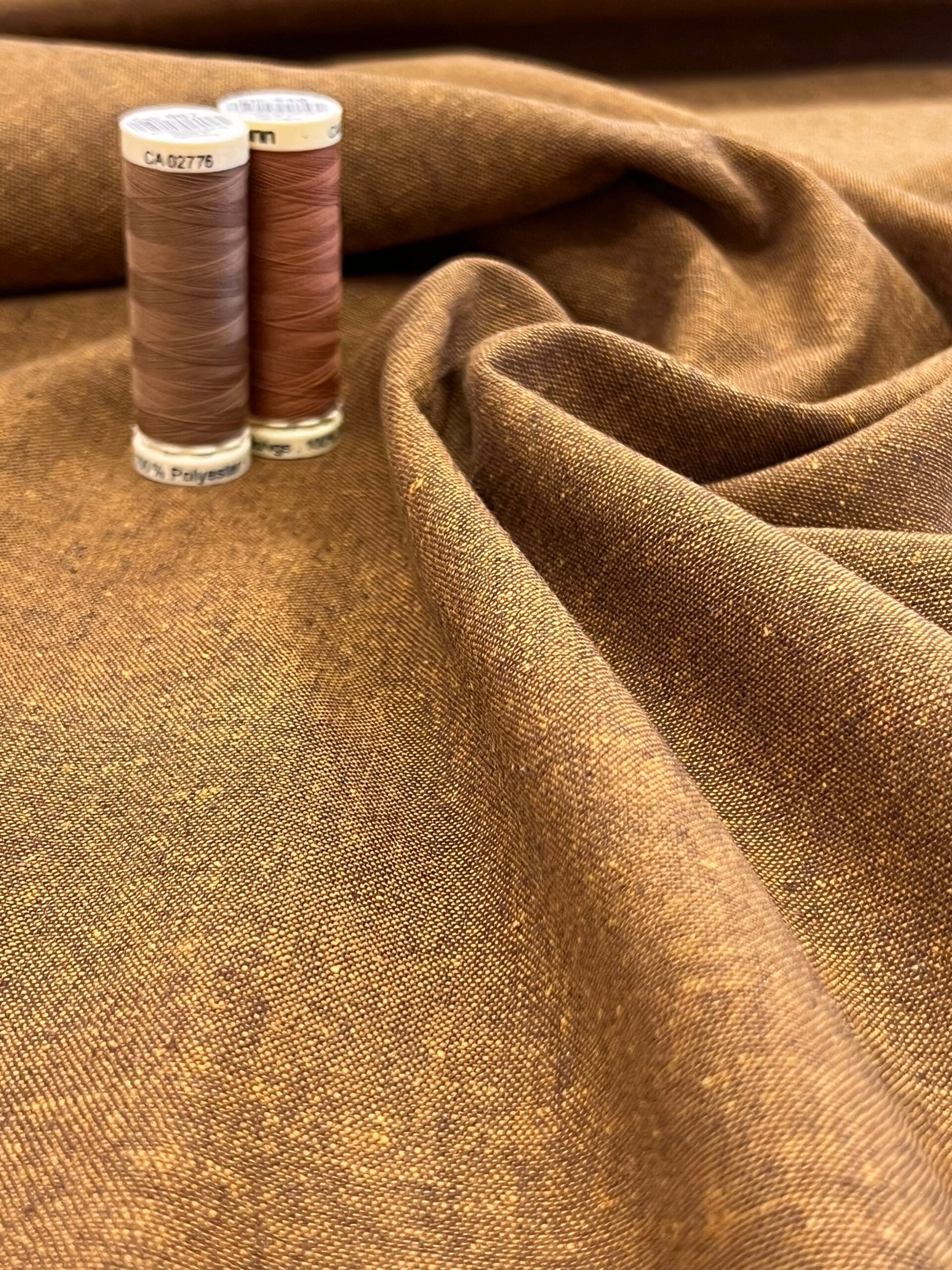 Robert Kaufman Essex Yarn Dyed Spice