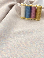 Robert Kaufman Essex Yarn Dyed Linen Metallic Sorbet