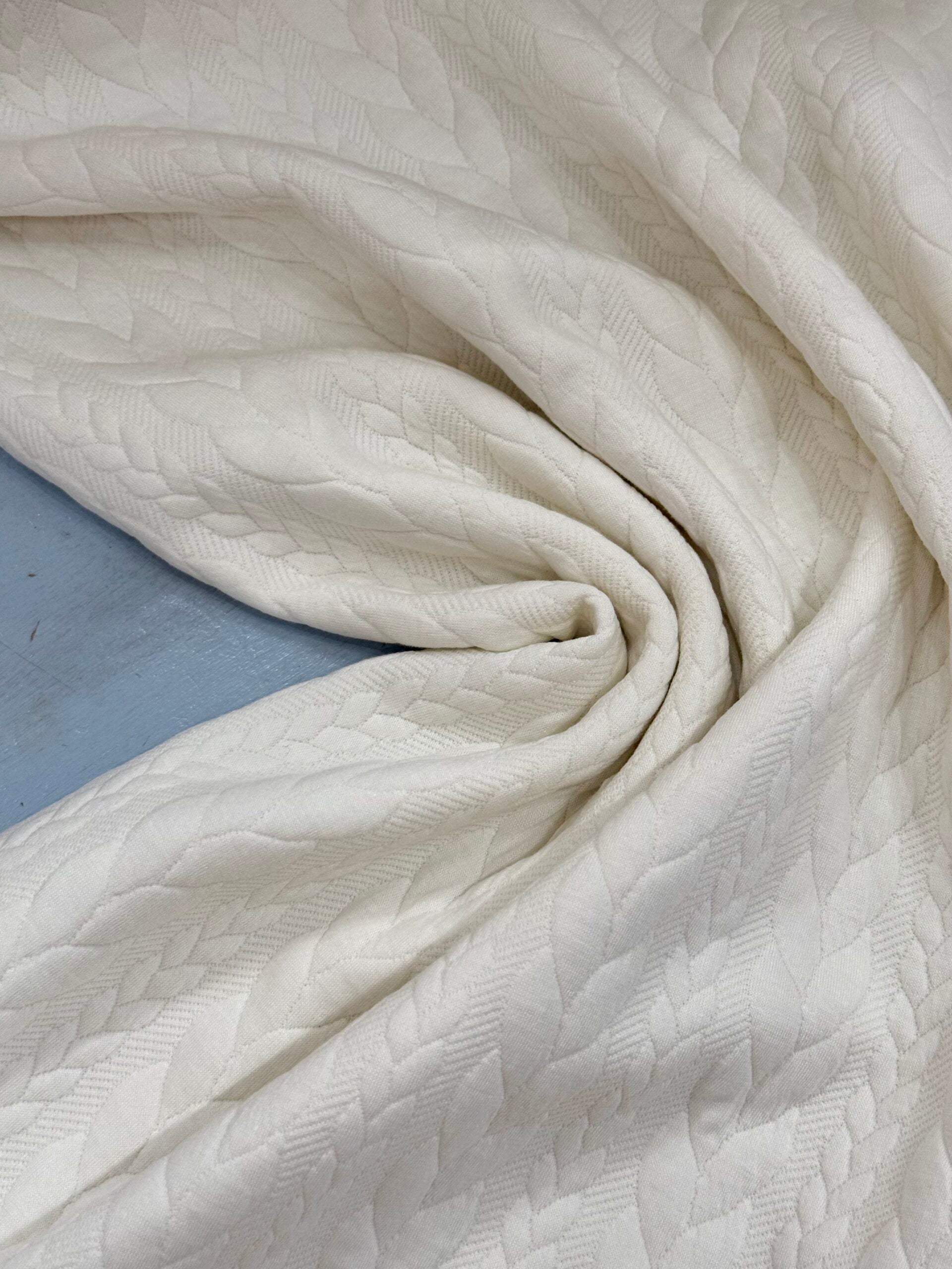 Winter White Cable Knit