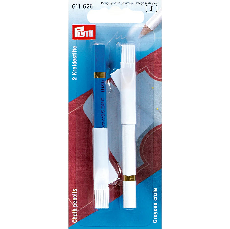 Prym 611626 Chalk Pencils x 2