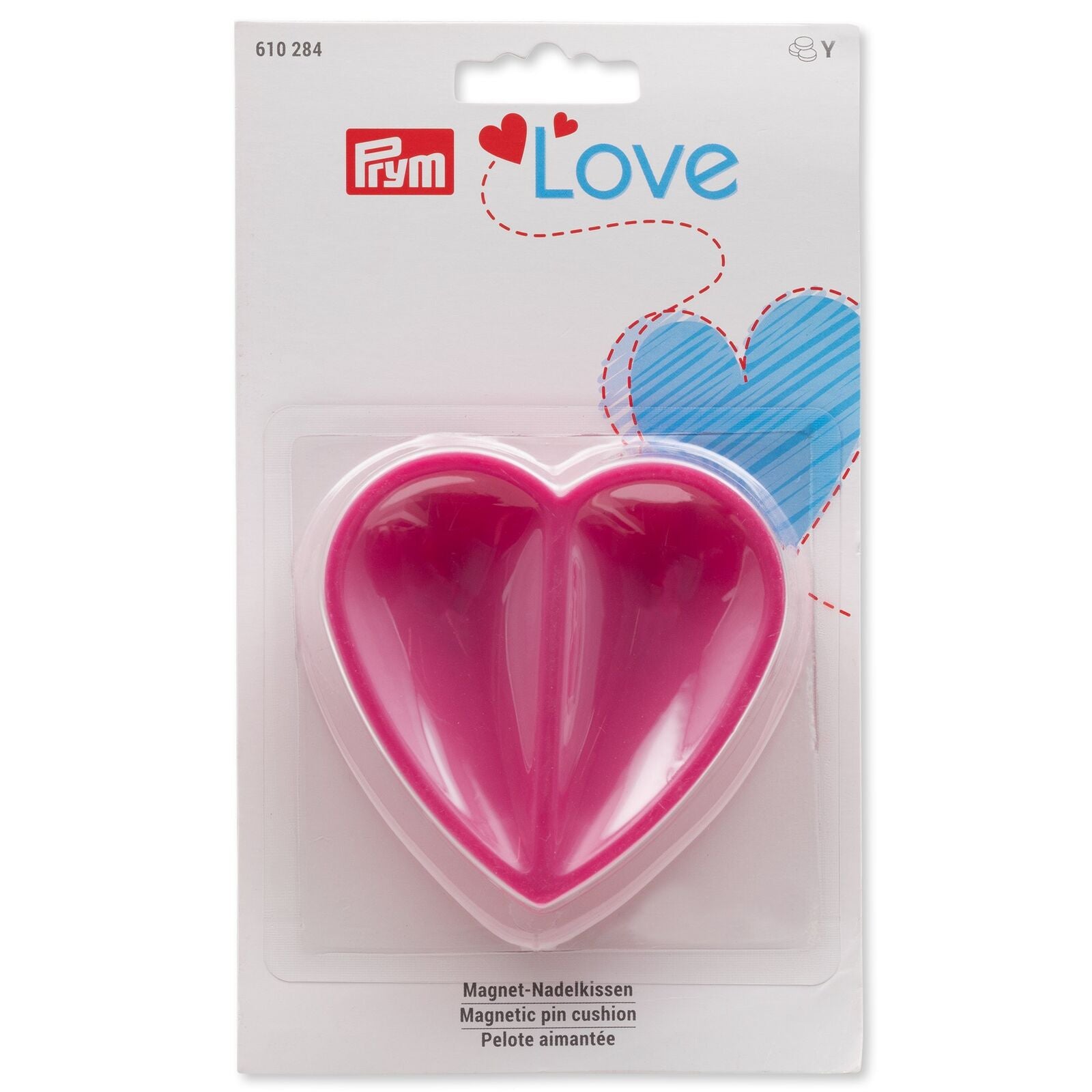 Prym Love 610284 Heart Shaped Magnetic Pin Cushion