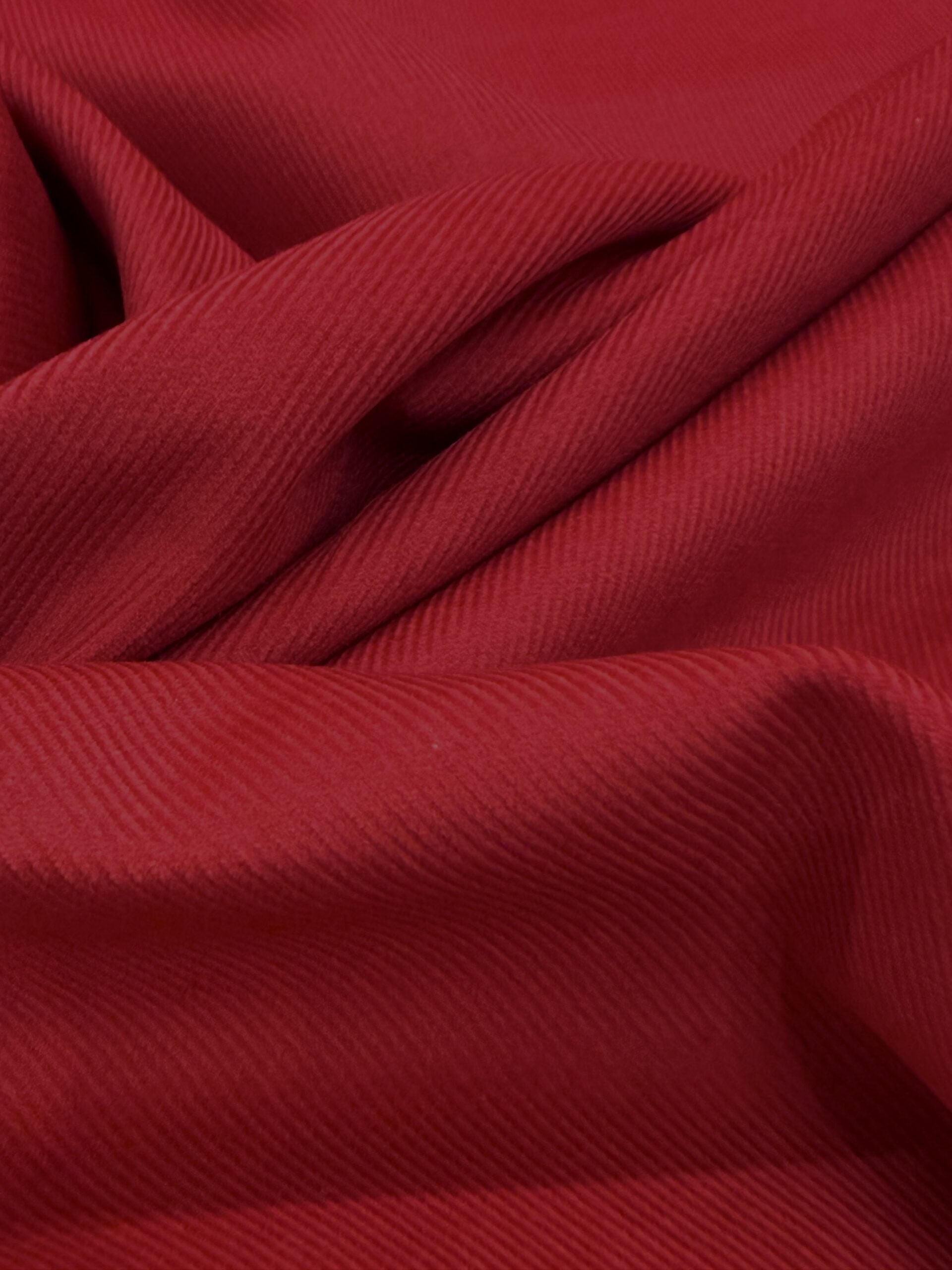 21 Wale Cotton Needlecord -Scarlet Red