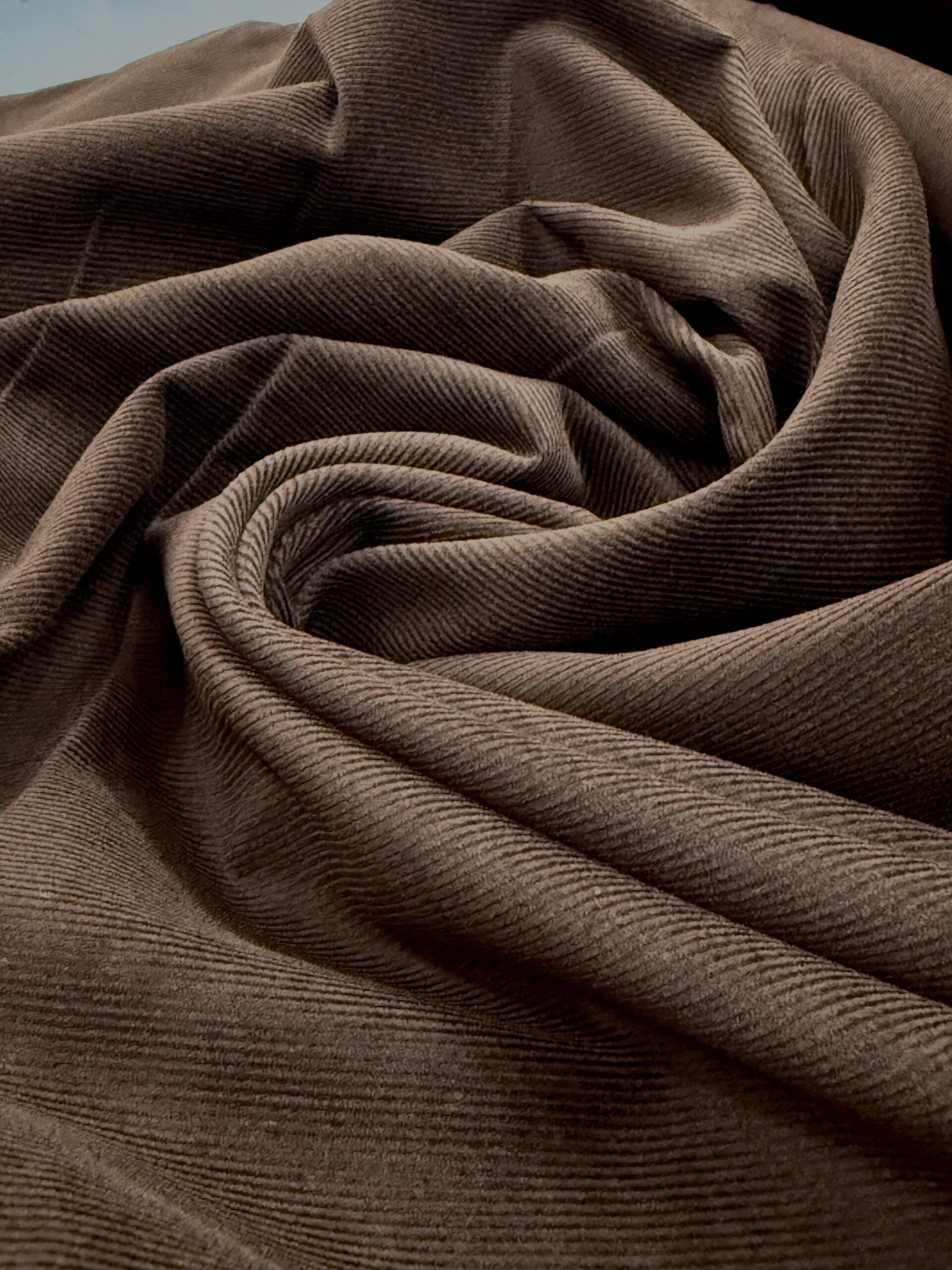 21 Wale Cotton Needlecord - Chocolate Brown