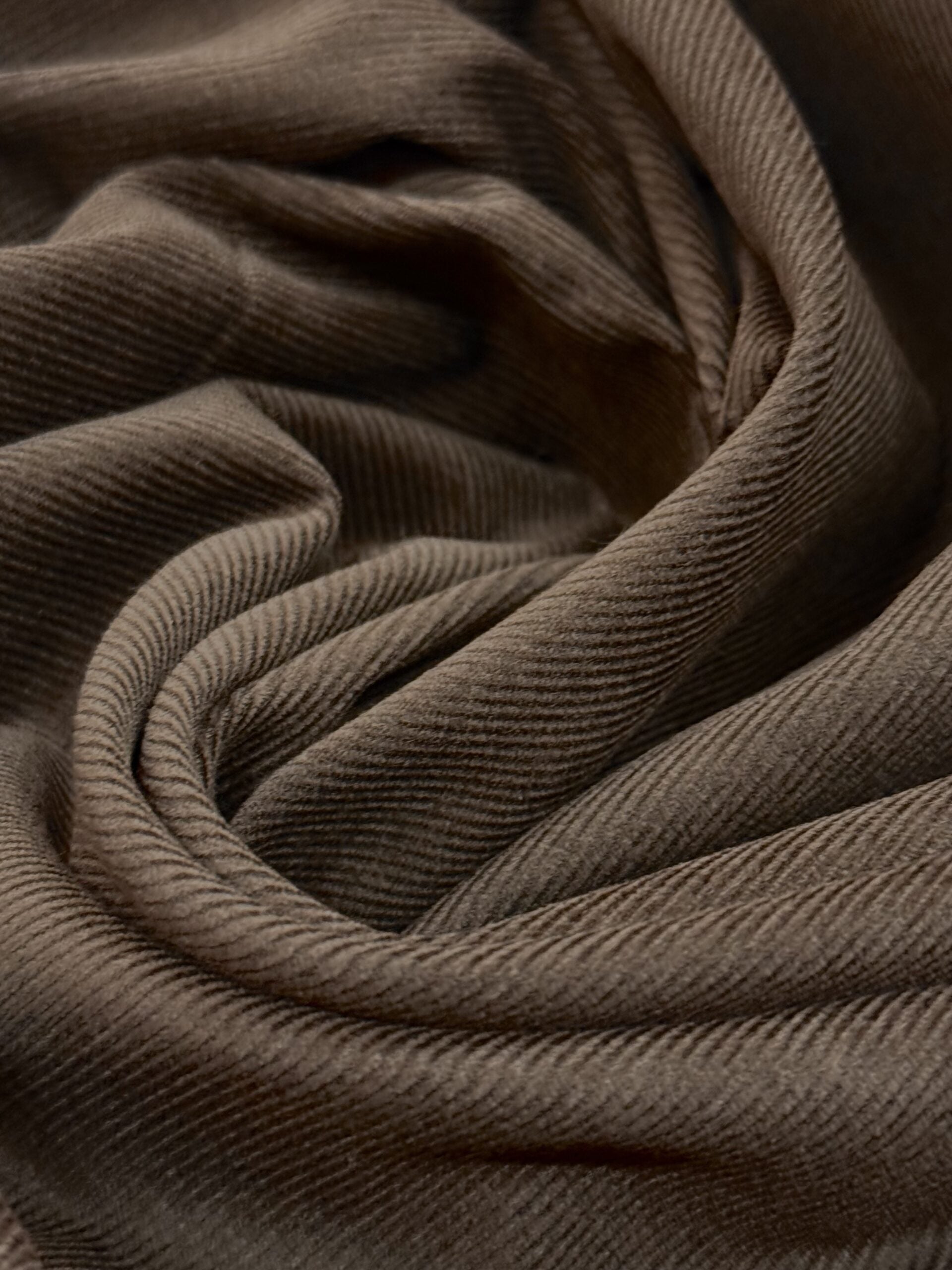 21 Wale Cotton Needlecord - Chocolate Brown