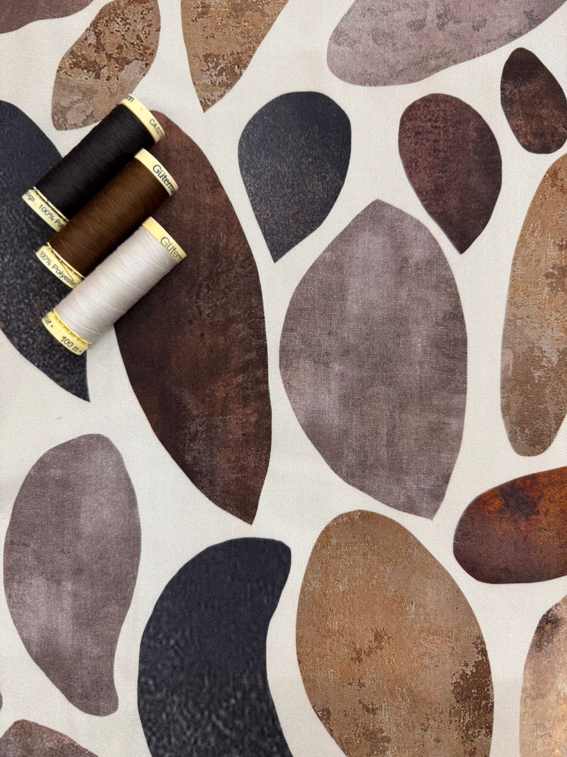 Light & Lush Viscose By Stof Of Denmark - Pebbles