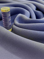 Cornflower Blue Triple Crepe