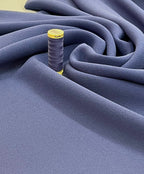 Cornflower Blue Triple Crepe