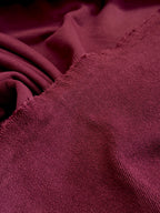Burgundy Wine French Terry