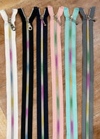 Rainbow Zip - Open Ended 22 inch