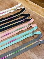 Rainbow Zip - Open Ended 22 inch