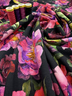 Peony Blossom Cotton Jersey By Stof Of Denmark