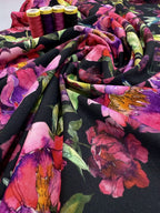 Peony Blossom Cotton Jersey By Stof Of Denmark